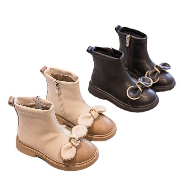 Νέο μοντέλο παιδικές μπότες με κορδέλα