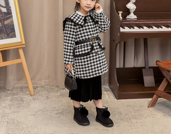 Παιδικά χειμωνιάτικα μποτάκια από eco suede με πούπουλο