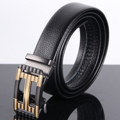 Κομψή ανδρική έκο δερμάτινη ζώνη σε διαφορετικά μοντέλα