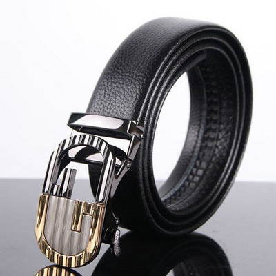 Κομψή ανδρική έκο δερμάτινη ζώνη σε διαφορετικά μοντέλα