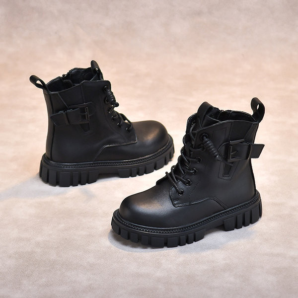 Παιδικά μποτάκια από οικολογικό δέρμα πολλά μοντέλα με τραχιά σόλα