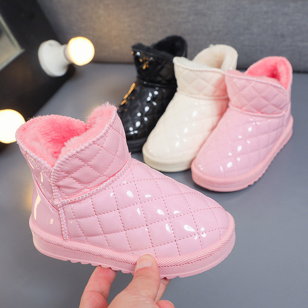 Παιδικά casual μποτάκια με ζεστή φόδρα