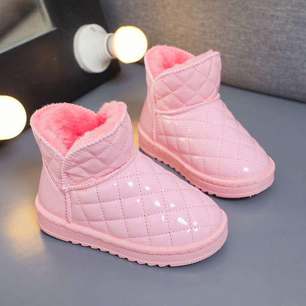Παιδικά casual μποτάκια με ζεστή φόδρα
