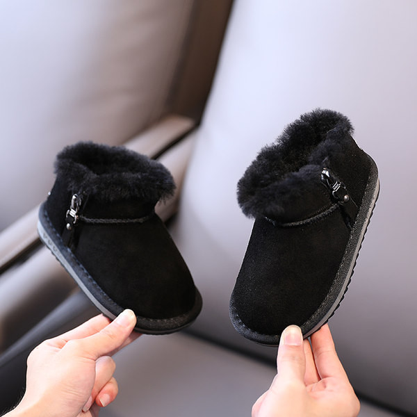 Παιδικά μοντέρνα οικολογικά καστόρινα μποτάκια με φερμουάρ και απαλή φόδρα