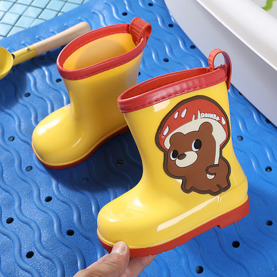 Παιδικά χειμωνιάτικα μποτάκια με απλικέ και ζεστή φόδρα