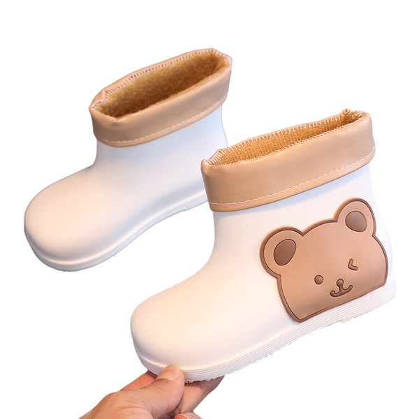 Παιδικά χειμωνιάτικα μποτάκια με απλικέ και ζεστή φόδρα