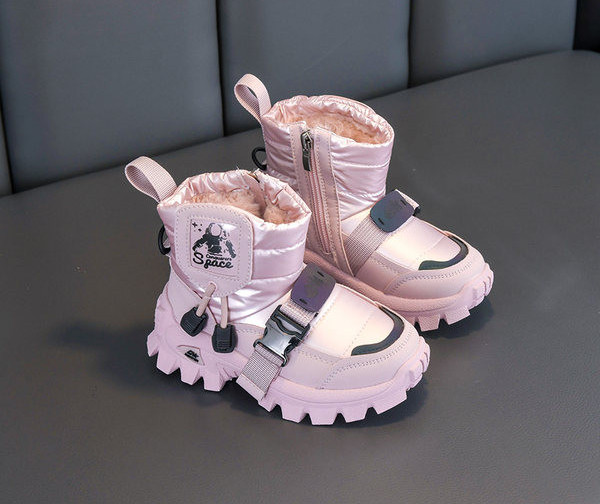 Meleg gyerekcsizma három színben