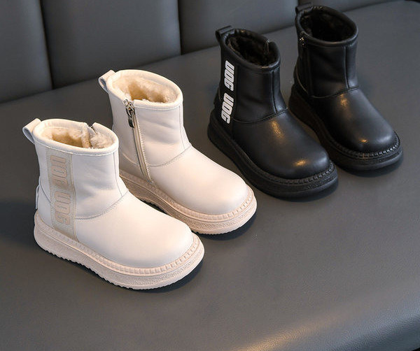Μοντέρνα παιδικά μποτάκια με ζεστή φόδρα