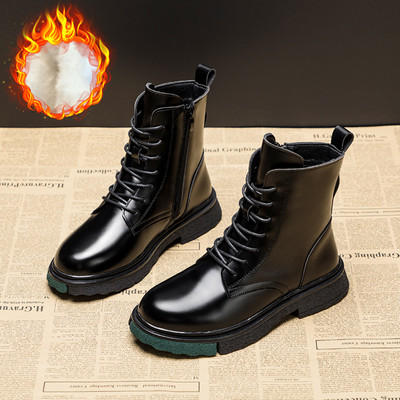 Παιδικά έκο δερμάτινα μποτάκια με ή χωρίς ζεστή φόδρα