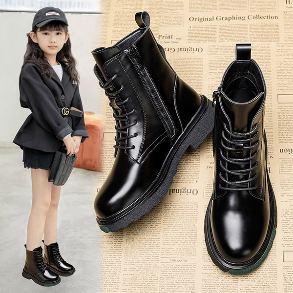 Παιδικά έκο δερμάτινα μποτάκια με ή χωρίς ζεστή φόδρα