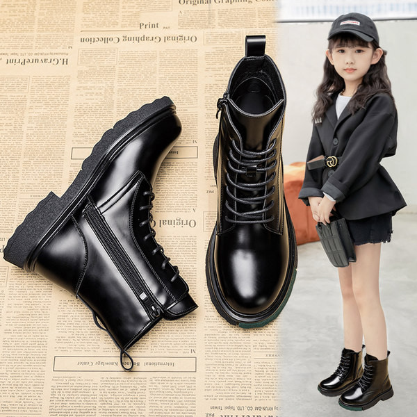 Παιδικά έκο δερμάτινα μποτάκια με ή χωρίς ζεστή φόδρα