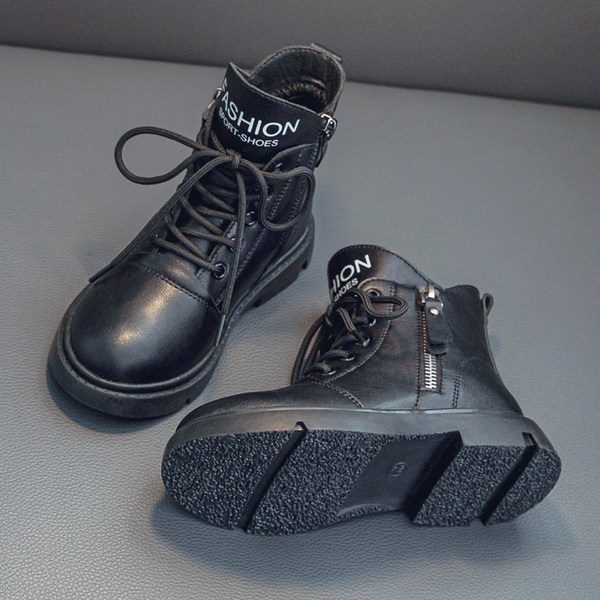 Παιδικές μπότες από οικολογικό δέρμα - πολλά μοντέλα