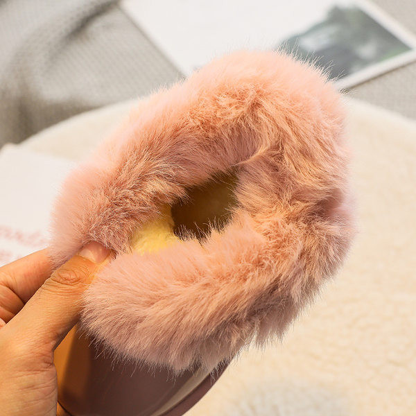 Παιδικά χειμωνιάτικα μποτάκια με πούπουλα για κορίτσια