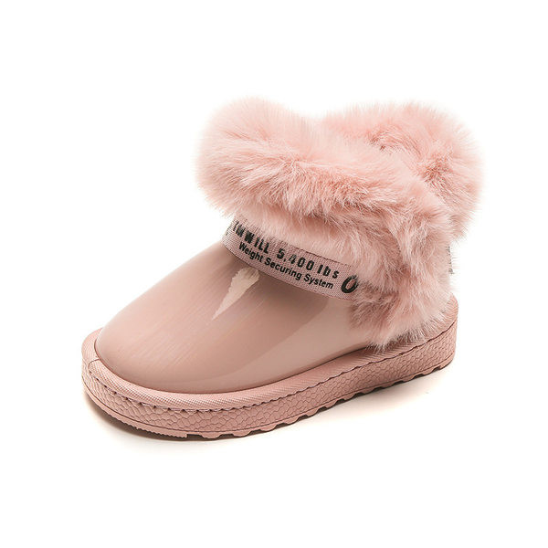 Παιδικά χειμωνιάτικα μποτάκια με πούπουλα για κορίτσια