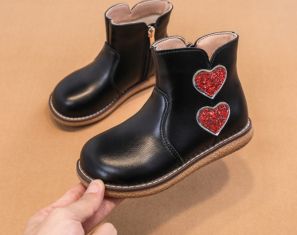 Νέο μοντέλο παιδικές μπότες με επίπεδη σόλα για κορίτσια