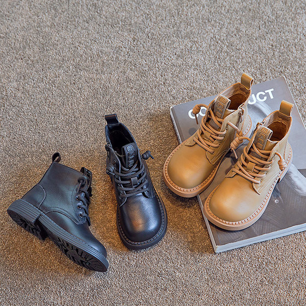 Öko bőrből készült őszi bokacsizma