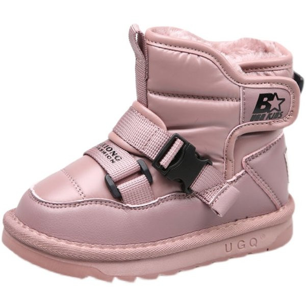 Παιδικά μποτάκια με αγκράφα και ζεστή φόδρα