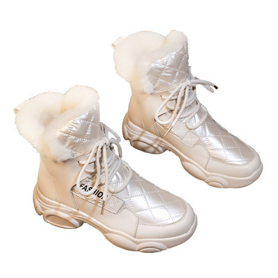 Παιδικά μοντέρνα μποτάκια με κορδόνια σε δύο μοντέλα