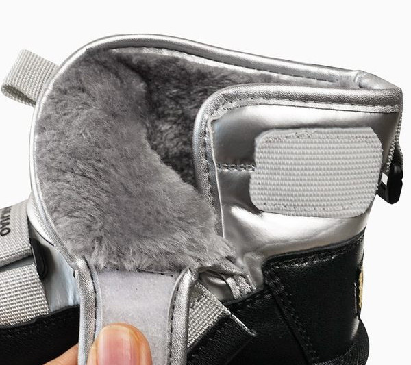 Cizme moderne pentru copii cu cataramă și velcro pentru fete