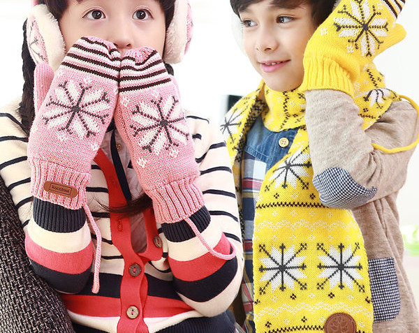 Παιδικά γάντια μεκορδόνια για αγόρια και κορίτσια