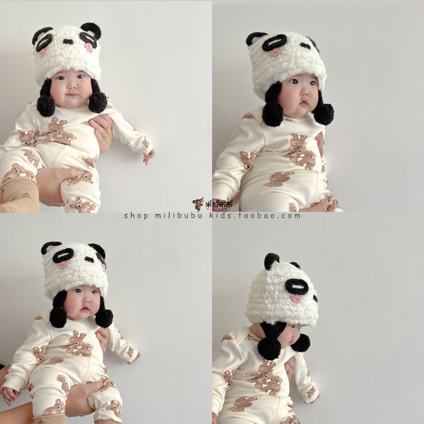 Παιδικό πουπουλένιο καπέλο με τρισδιάστατο στοιχείο