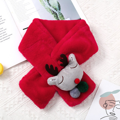 Детски шал с 3D елемент