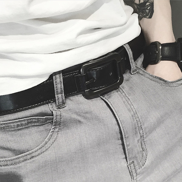 Νέο μοντέλο casual ανδρική έκοδερμάτινη ζώνη