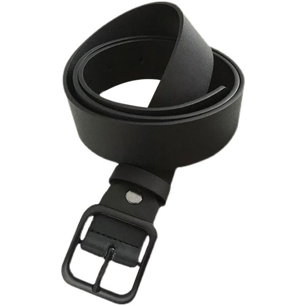 Ανδρική ζώνη από οικολογικό δέρμα με τετράγωνη πόρπη - τρία μοντέλα