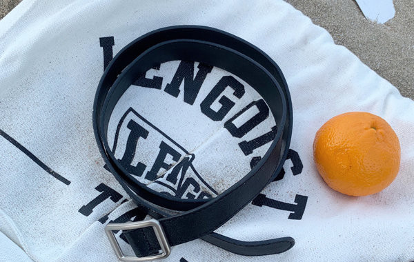 Νέο μοντέλο έκο δερμάτινη ζώνη με τετράγωνη πόρπη κατάλληλη για άνδρες και γυναίκες