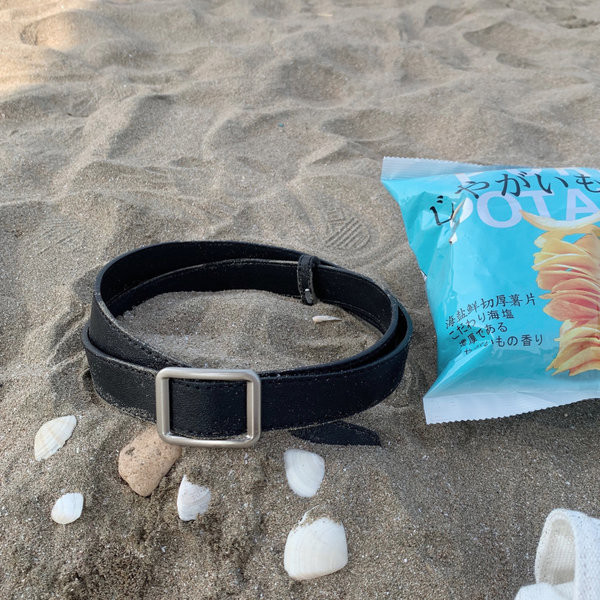 Νέο μοντέλο έκο δερμάτινη ζώνη με τετράγωνη πόρπη κατάλληλη για άνδρες και γυναίκες