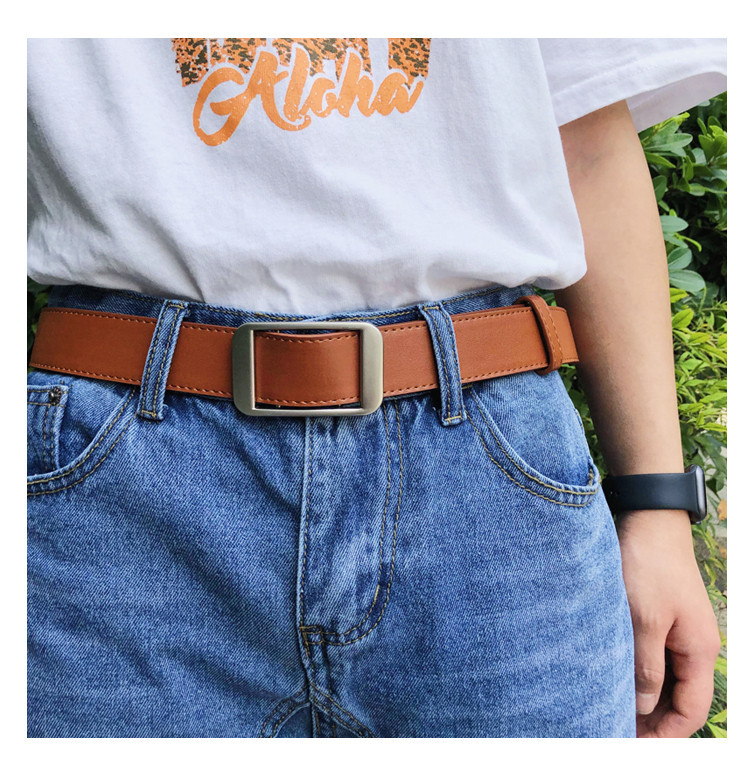 Ανδρική ζώνη σε δύο χρώματα από συνθετικό δέρμα