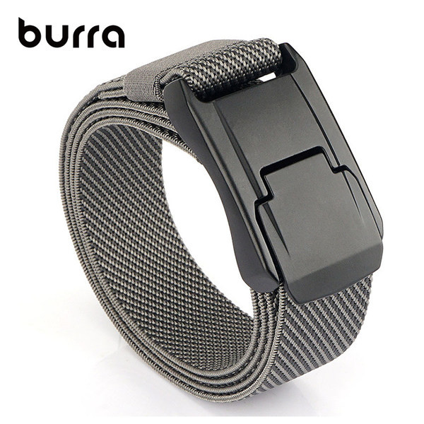 Αθλητική και καθημερινή υφασμάτινη ζώνη με μεταλλική πόρπη