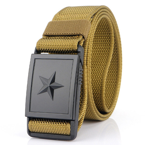 Ανδρική υφασμάτινη ζώνη με αγκράφα