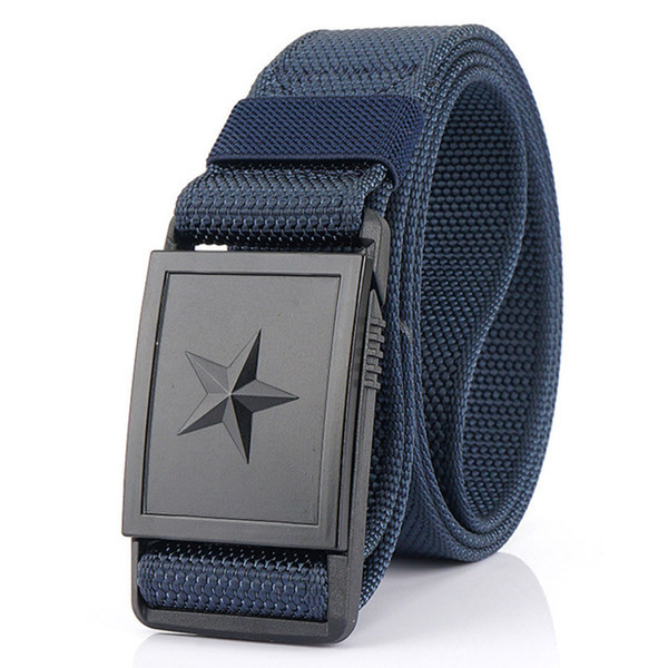 Ανδρική υφασμάτινη ζώνη με αγκράφα