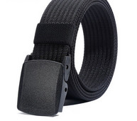 Ανδρική υφασμάτινη ζώνη casual με μεταλλικό δέσιμο νέο μοντέλο