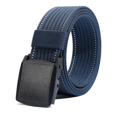 Ανδρική υφασμάτινη ζώνη casual με μεταλλικό δέσιμο νέο μοντέλο