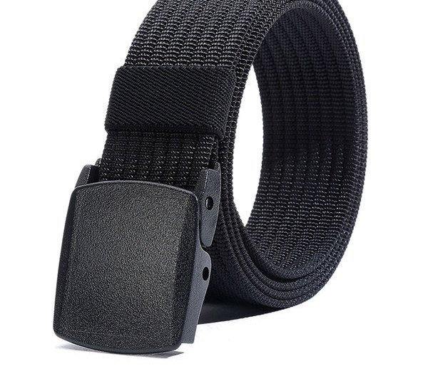 Ανδρική υφασμάτινη ζώνη casual με μεταλλικό δέσιμο νέο μοντέλο