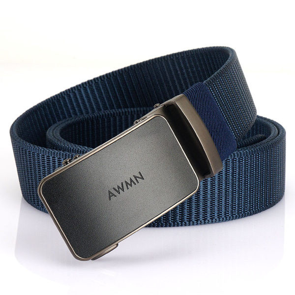 Νέο μοντέλο πάνινη ζώνη με μεταλλική πόρπη