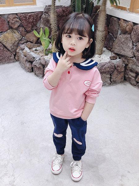 Παιδικό σετ μακρυμάνικο με επιγραφή