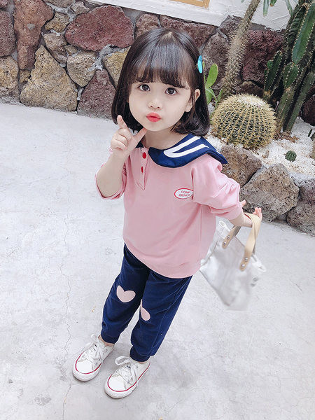 Παιδικό σετ μακρυμάνικο με επιγραφή