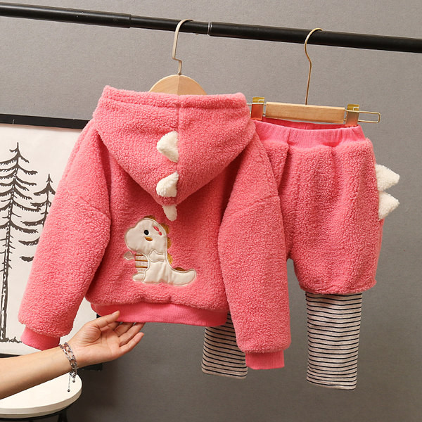 Παιδικό  σετ με κουκούλα και απλικέ