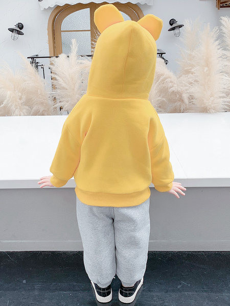 Παιδικό αθλητικό σετ για κορίτσια από μπλούζα με κουκούλα και εσώρουχο