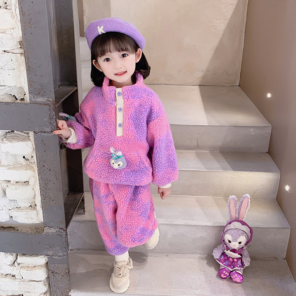 Παιδικό φλοράλ πουπουλένιο σετ για κορίτσια