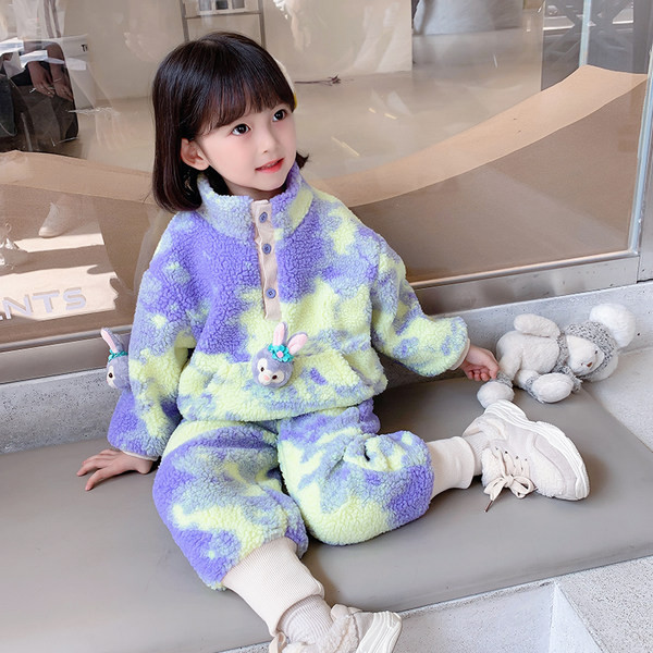 Παιδικό φλοράλ πουπουλένιο σετ για κορίτσια