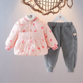 Παιδικό επίκαιρο σετ σακάκι και παντελόνι για κορίτσια