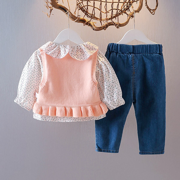 Set copii din trei piese pentru fete