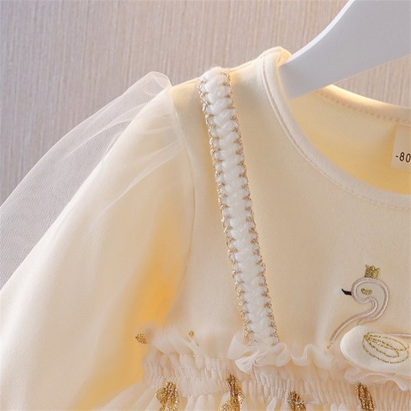 Παιδικό σετ μπλούζα με τούλι και κολάν με δαντέλα για κορίτσια