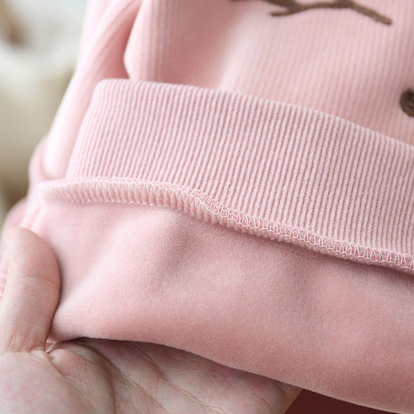 Παιδικό καθημερινό σετ σε ροζ χρώμα