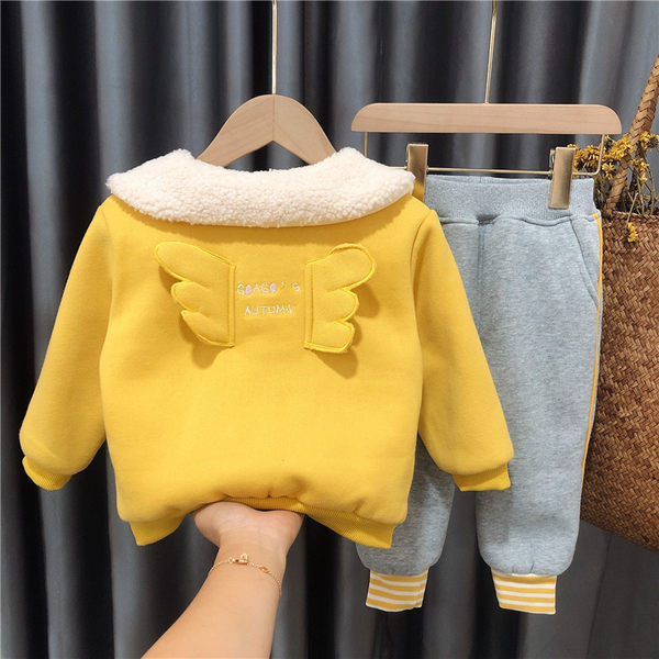 Set de iarna pentru copii model nou din doua piese pentru fete