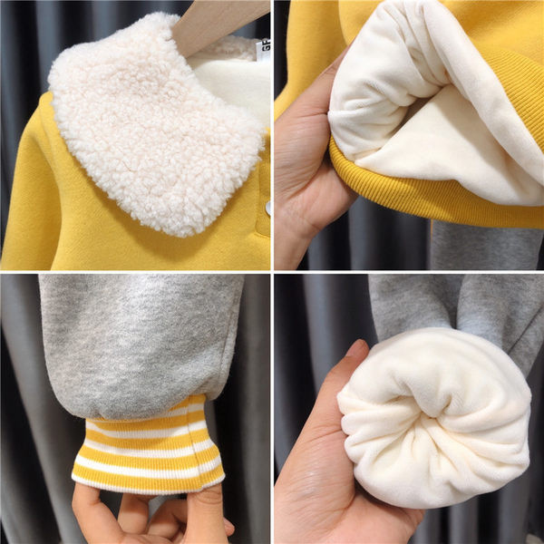 Set de iarna pentru copii model nou din doua piese pentru fete